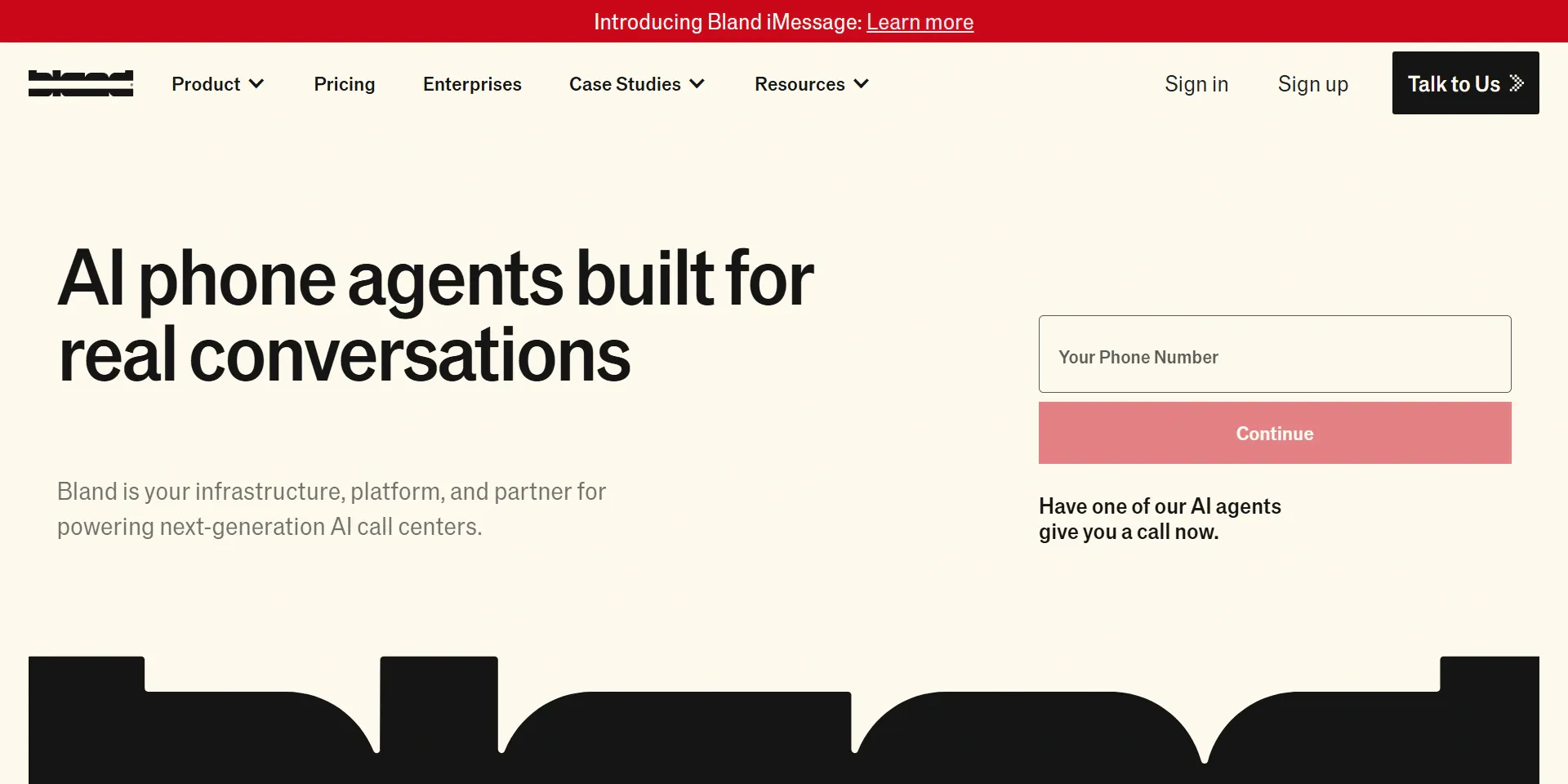 Bland AI Website