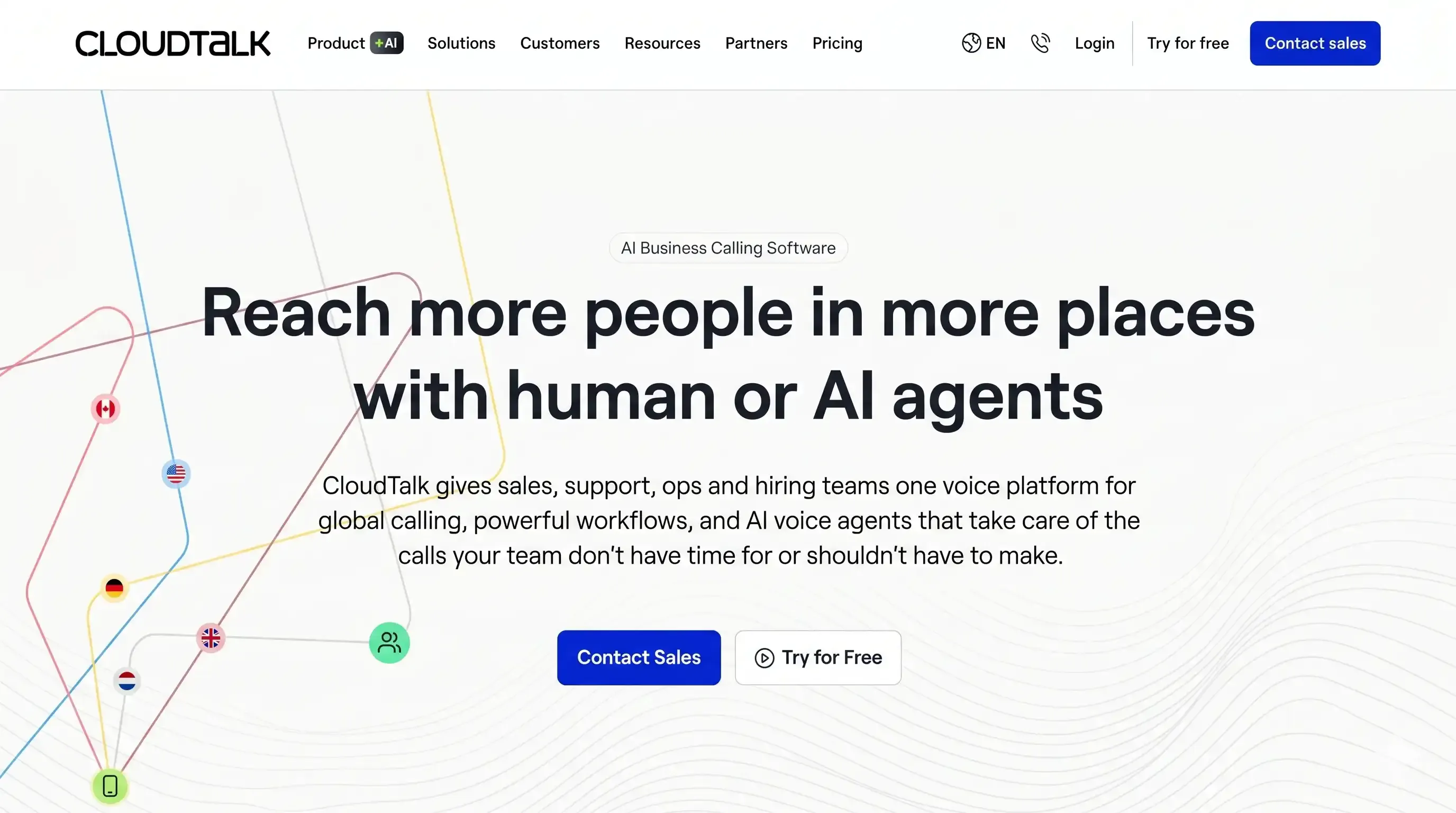 CloudTalk website