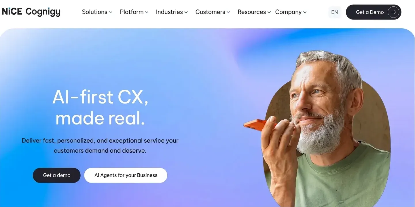 Cognigy website