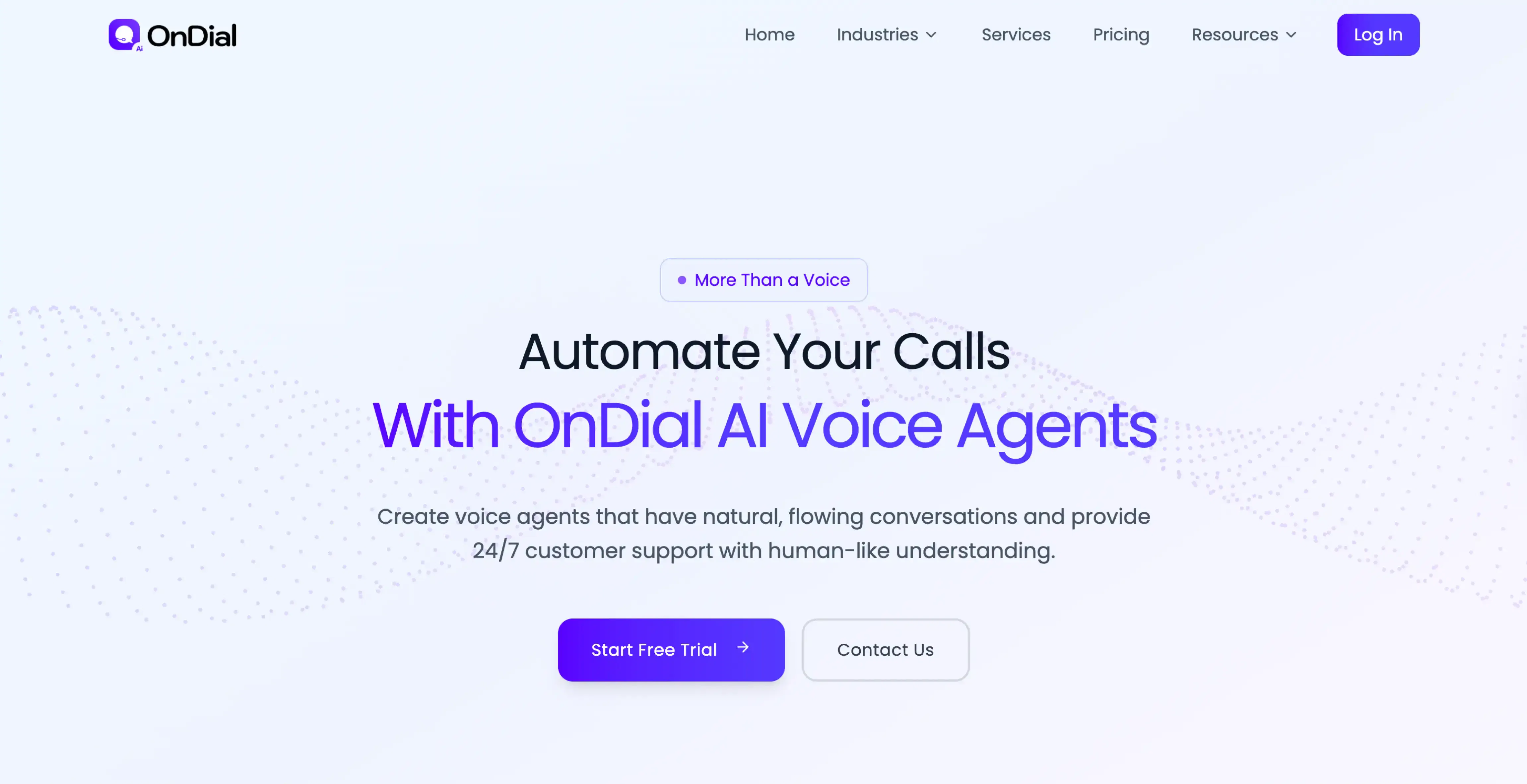 OnDial website