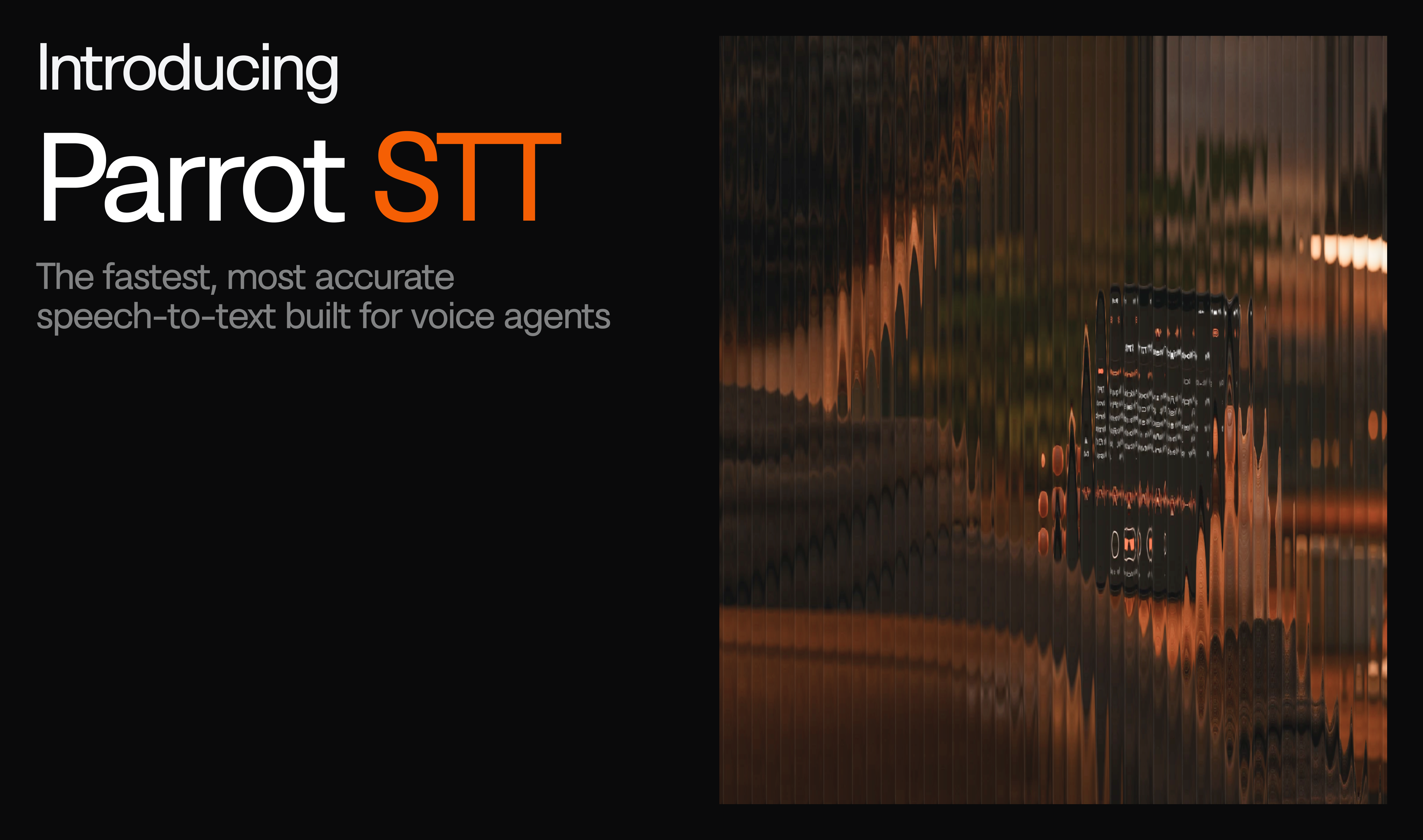 Parrot STT API for Real Time Voice Agents | Ringg AI