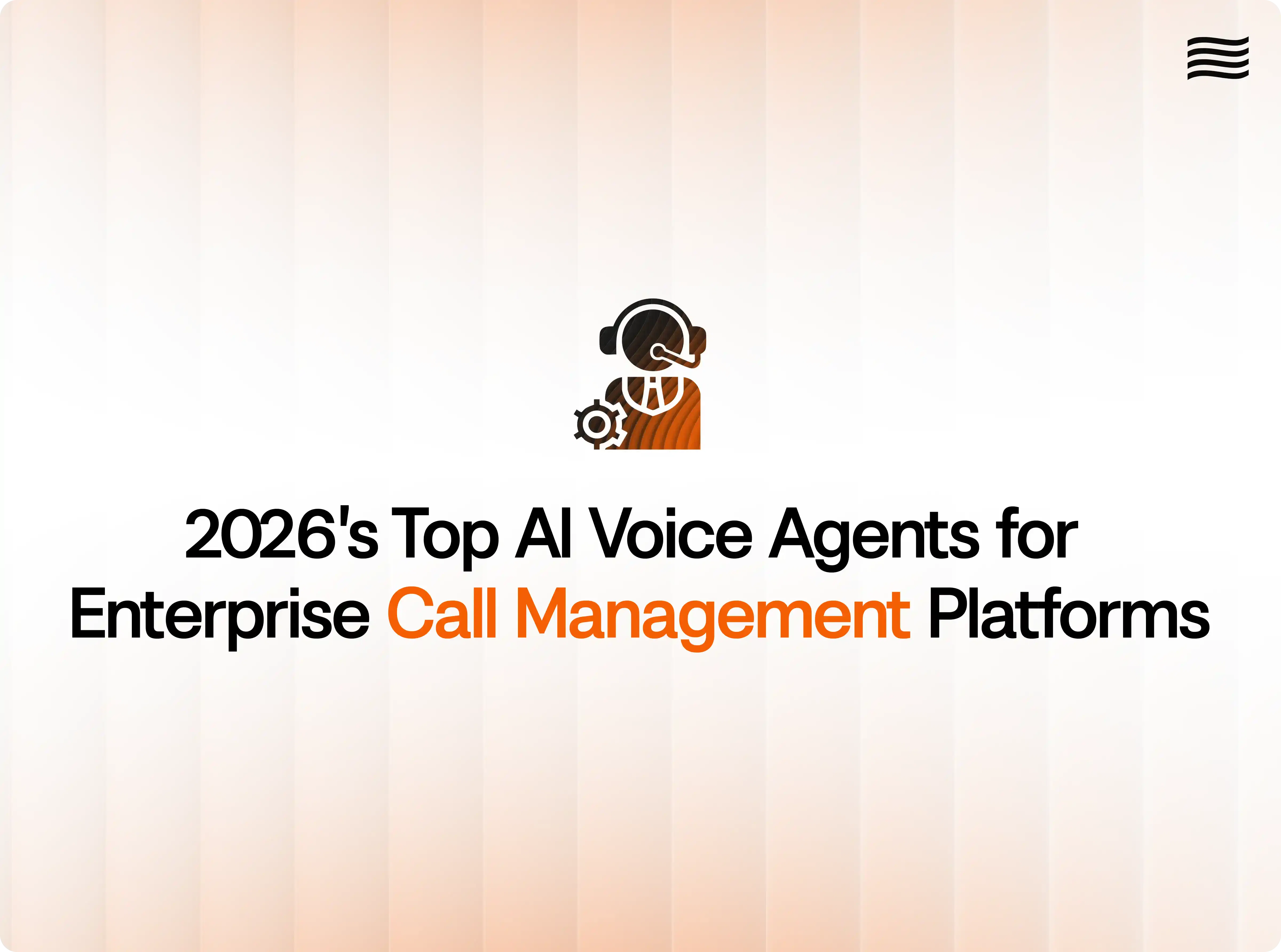 Top 10 AI voice agent solution for enterprise