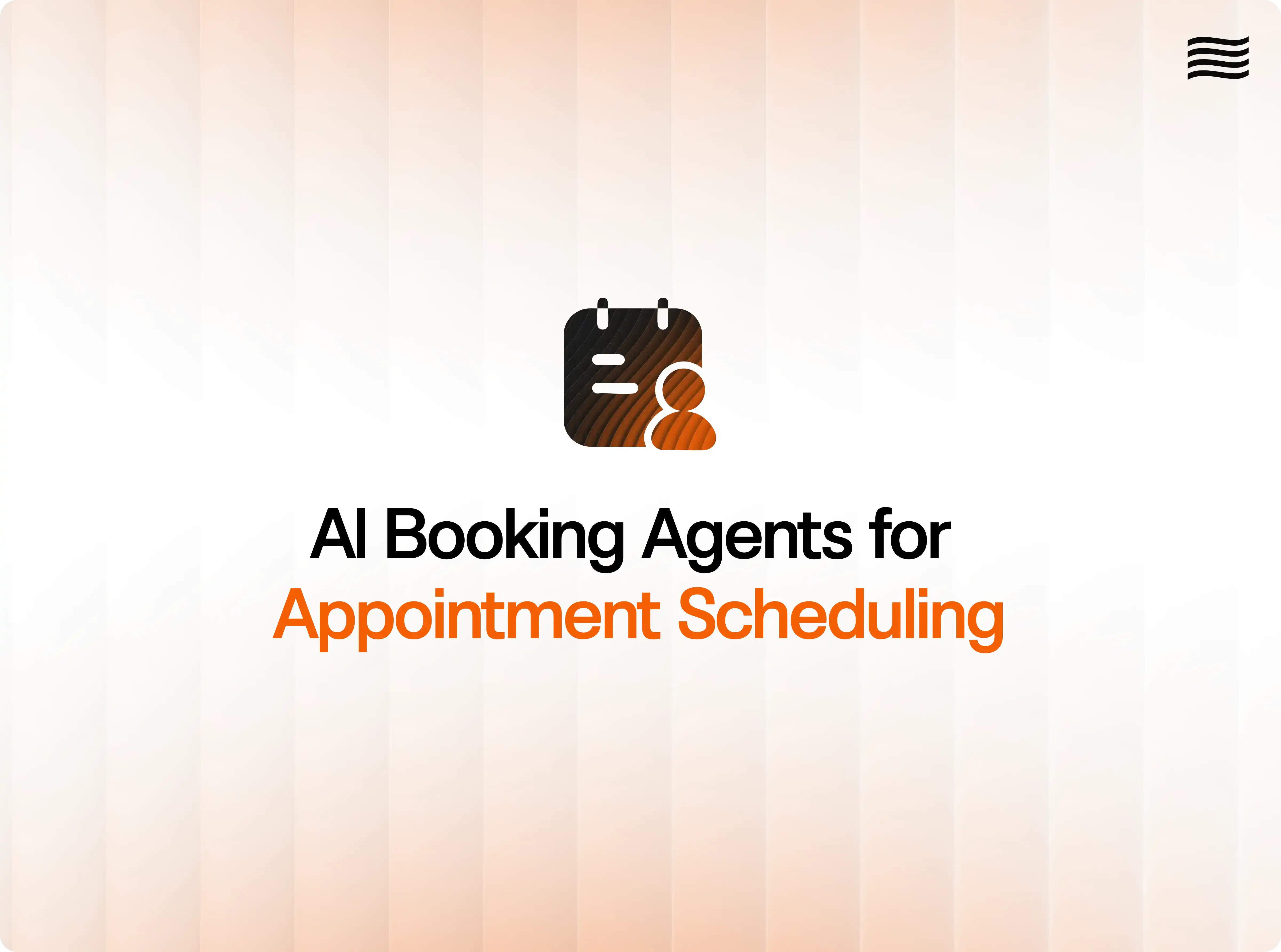 AI booking agent