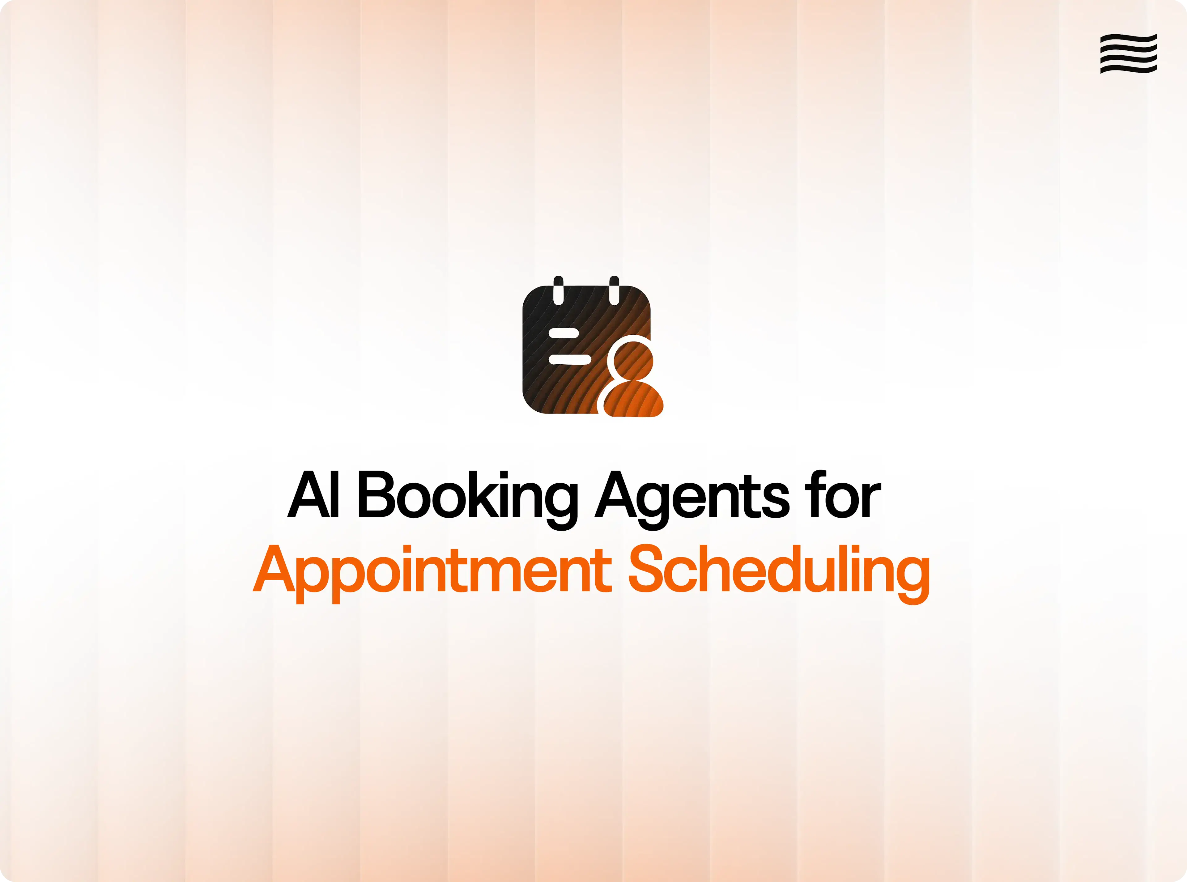 AI booking agent