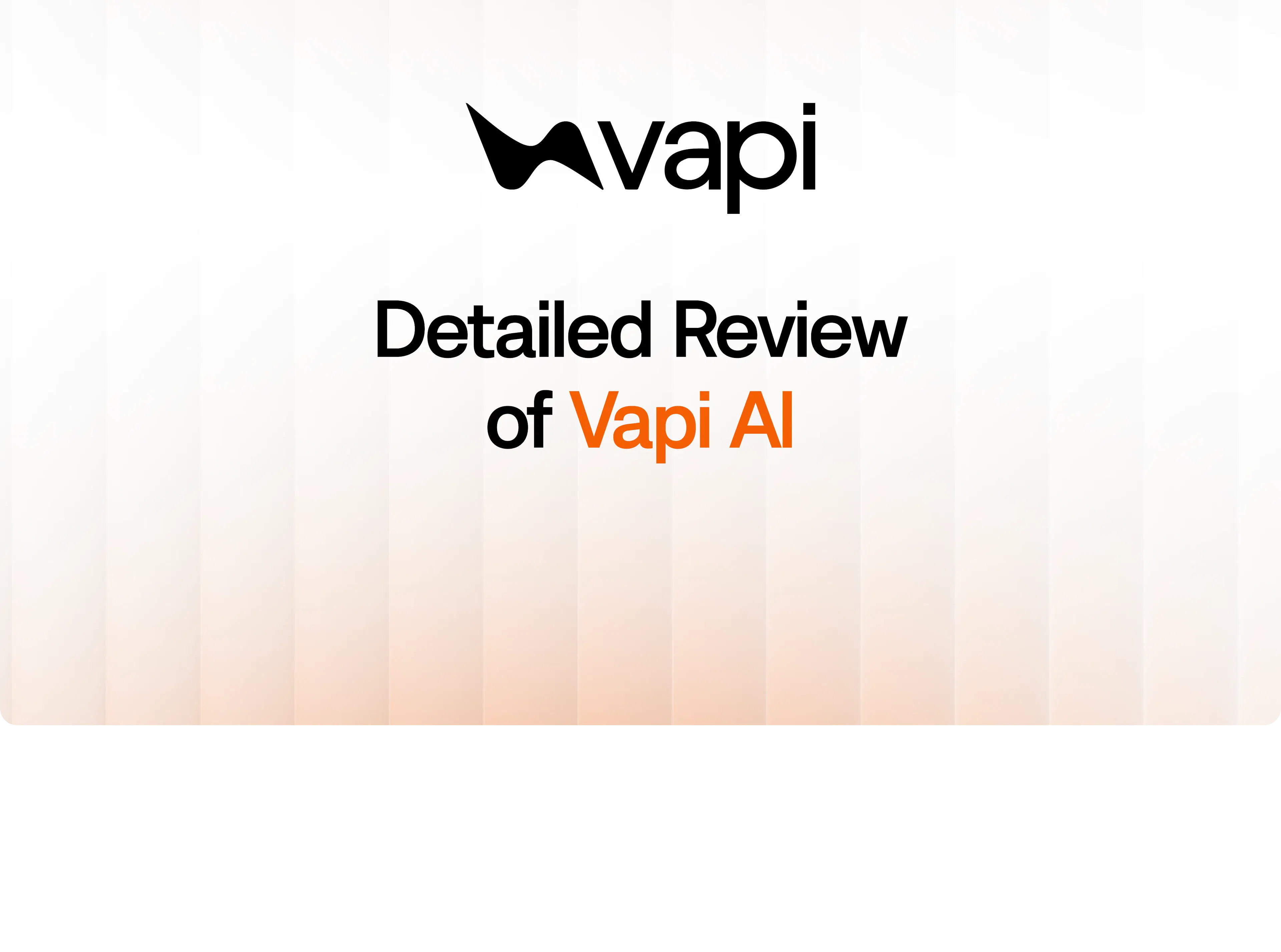 Vapi AI Review