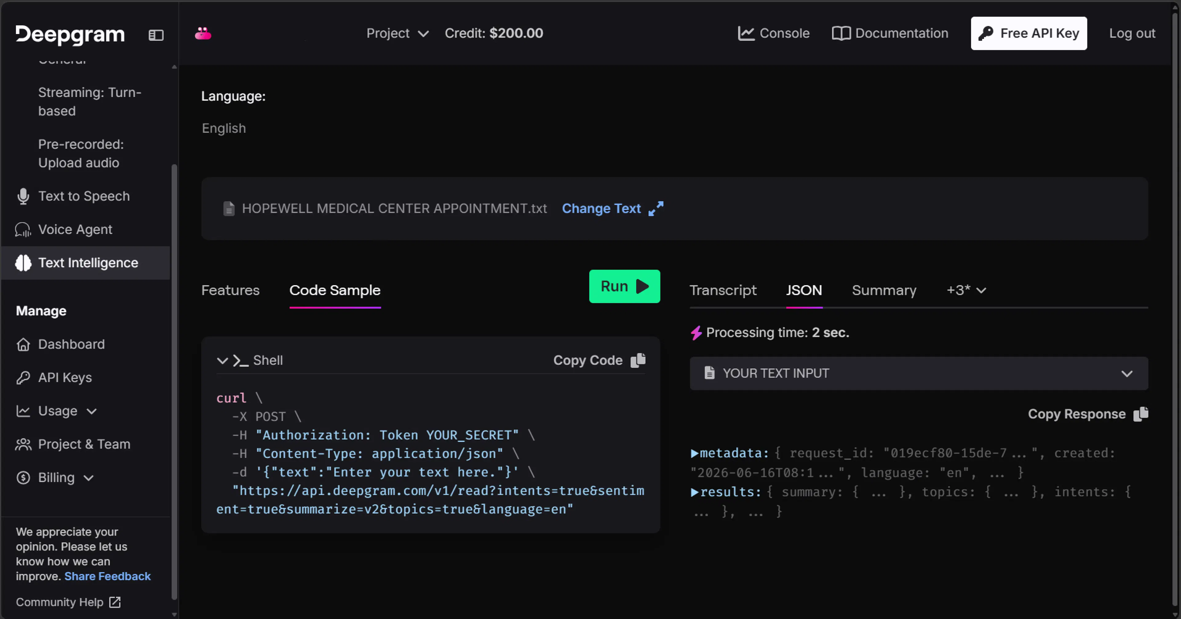 Creating an AI voice agent on Deepgram Aura