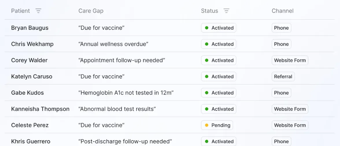 Appointment scheduling window in Assort Health
