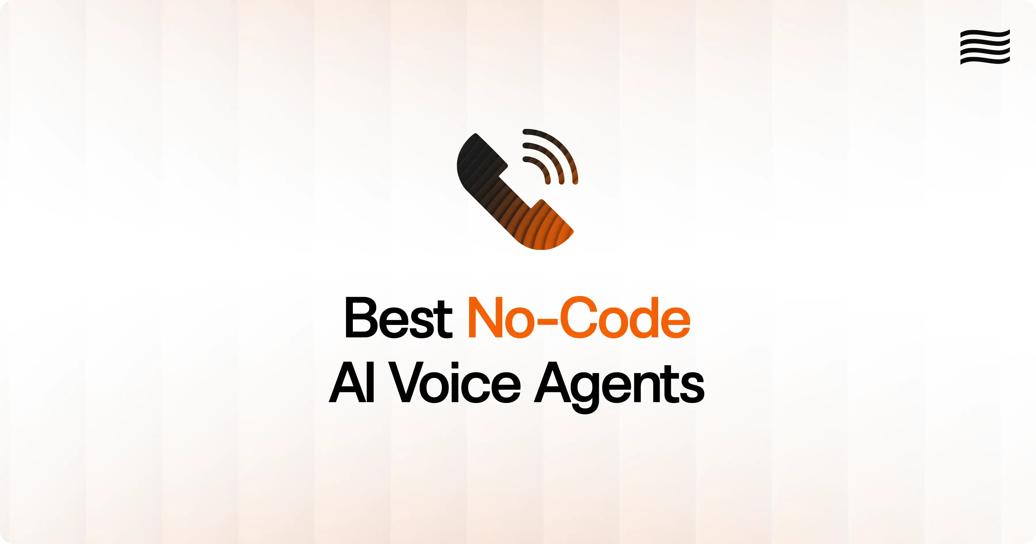 Best no-code AI voice agents
