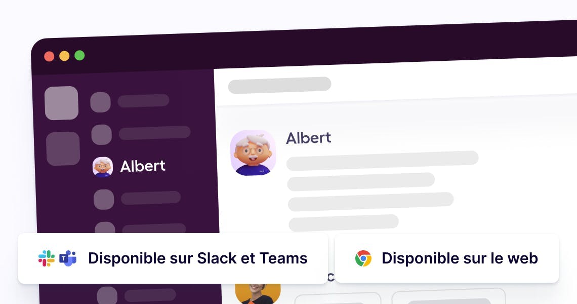 Albert on Slack