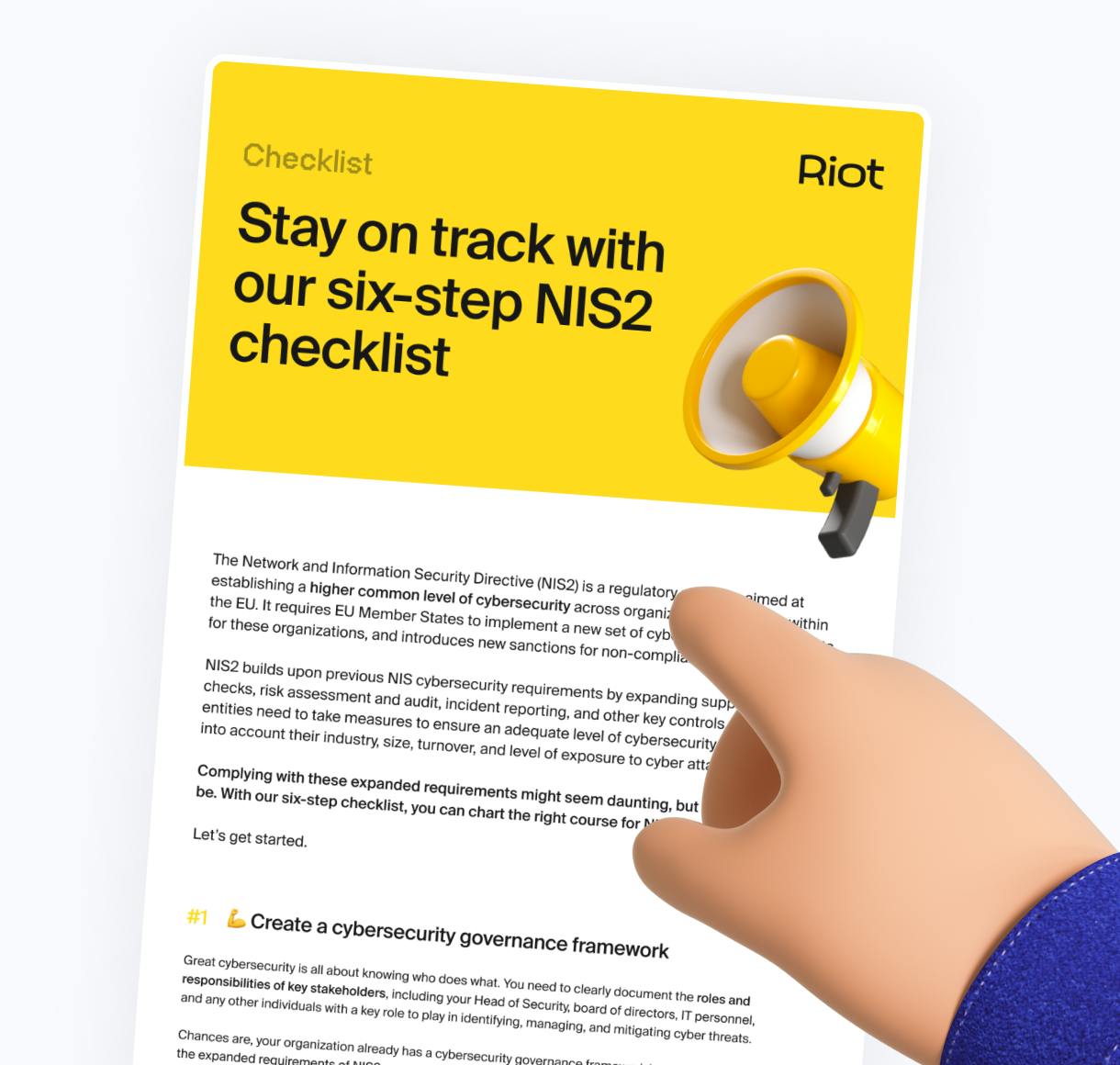 NIS2 six-step checklist