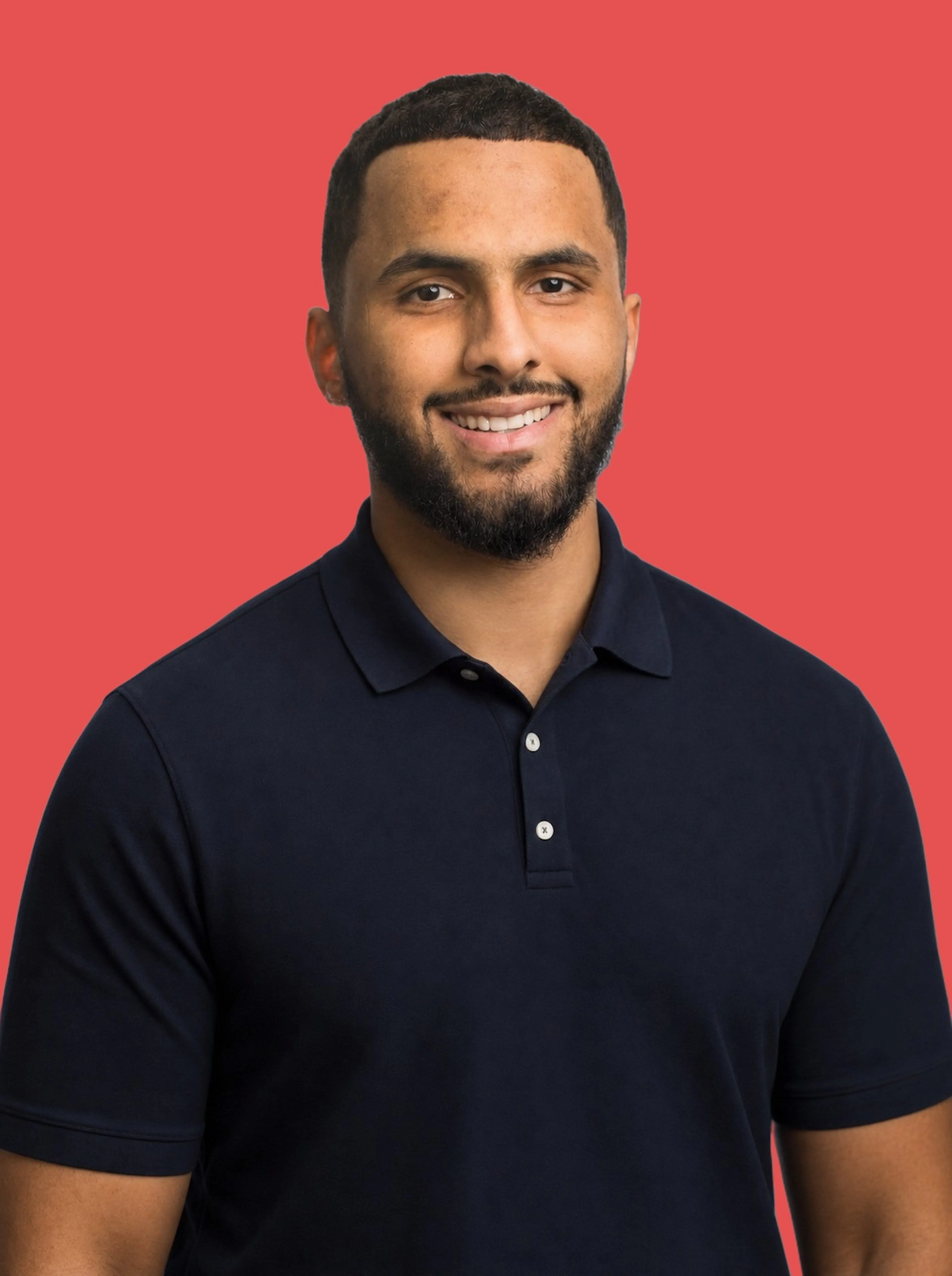 Portrait of Ahmed, founder and lead mentor