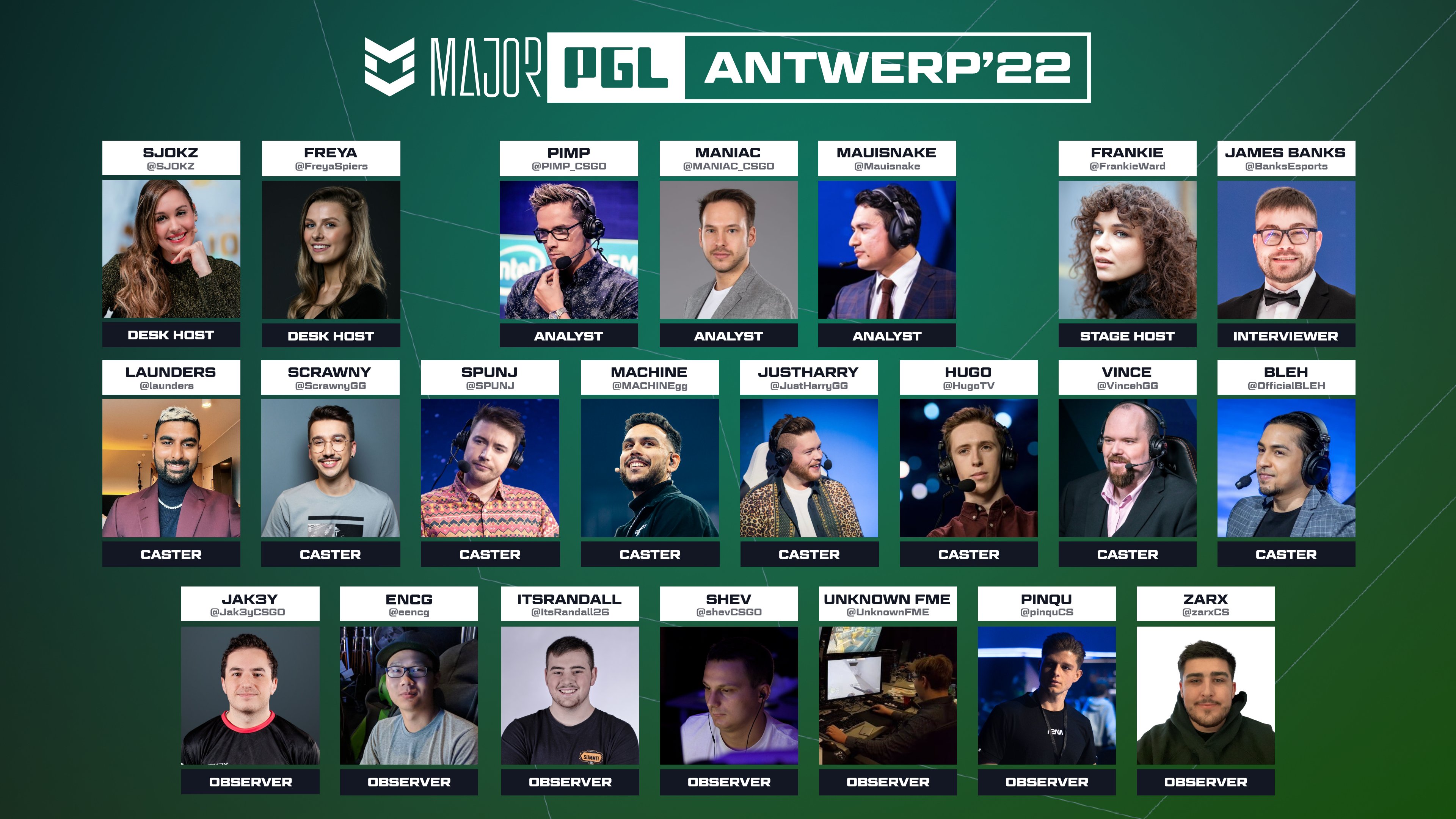 We’ve got the best broadcast talent in CS:GO – that’s why we get all ...