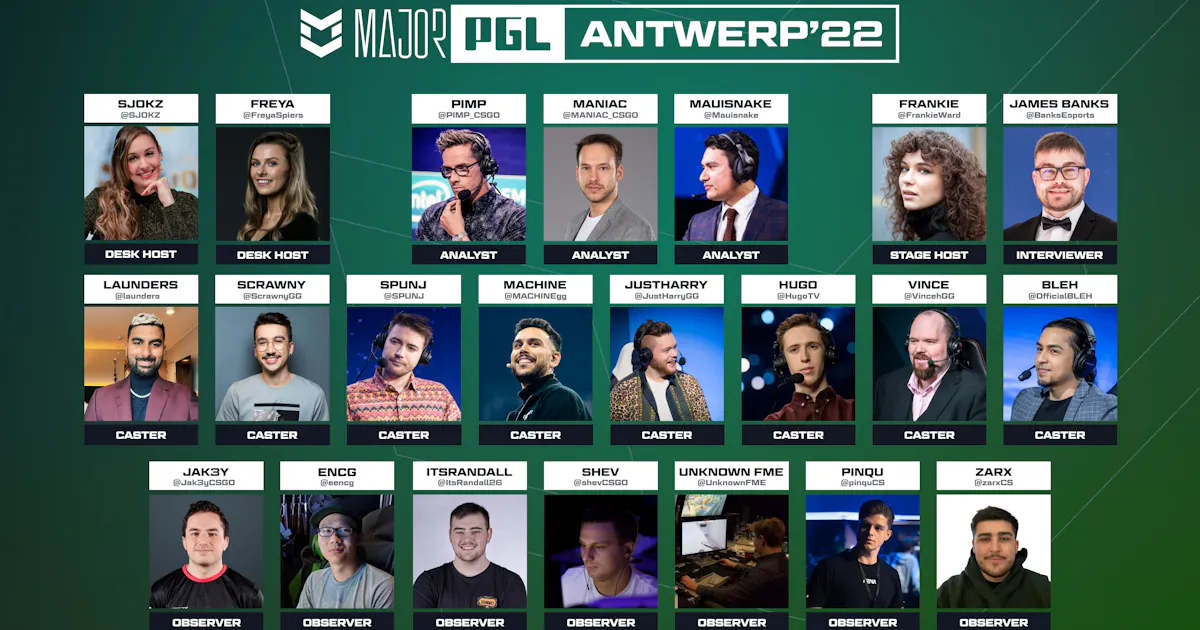 We’ve got the best broadcast talent in CS:GO – that’s why we get all ...