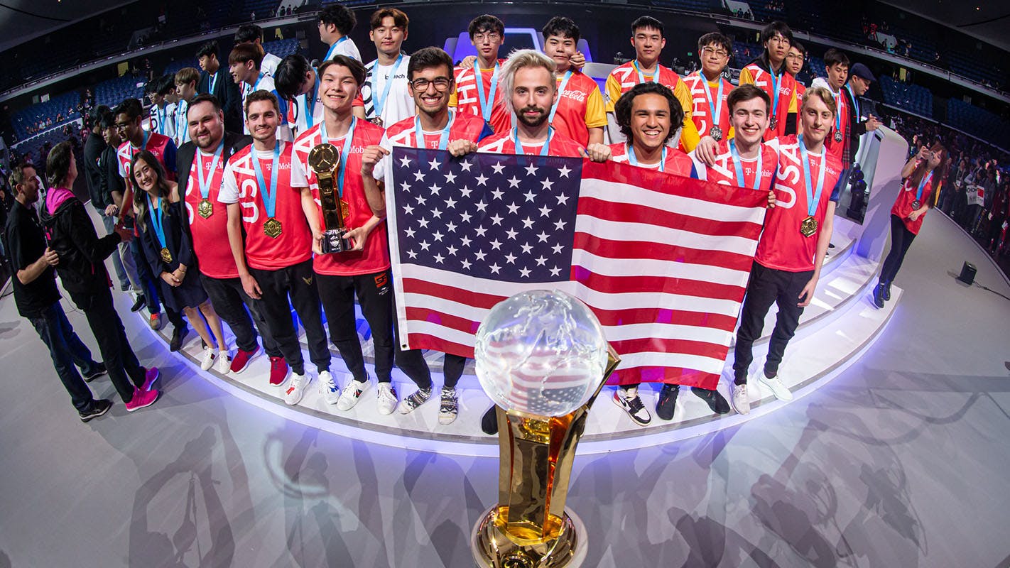 Team USA won the 2019 Overwatch World Cup. 