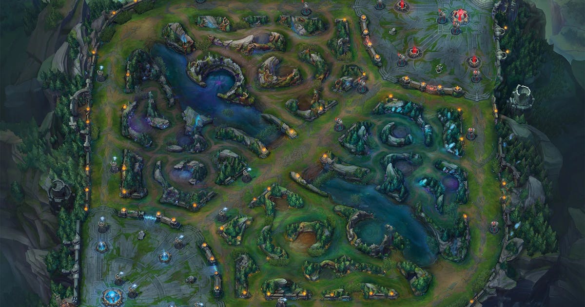 Mastering Summoner's Rift League of Legends map guide