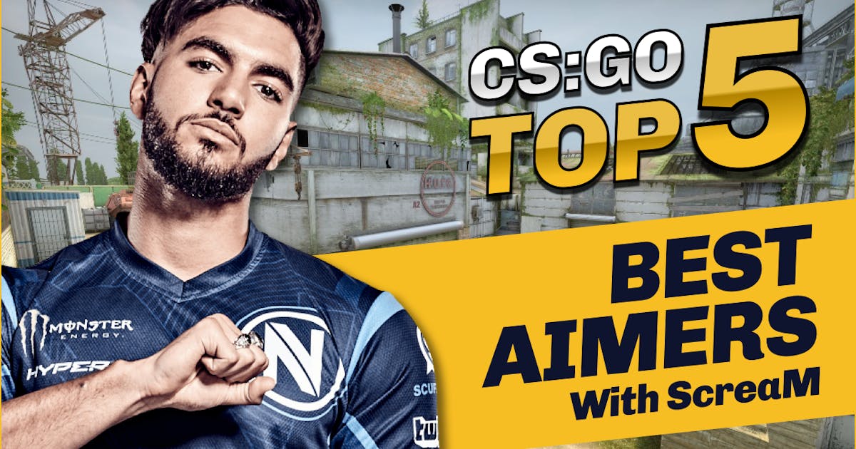 CSGO Top 5 Best Aimers with ScreaM CSGO Top 5 Best Aimers with ScreaM