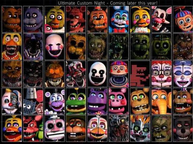 FNAF Personagens | Conheça Todos os Animatrônicos de FNAF (ES)