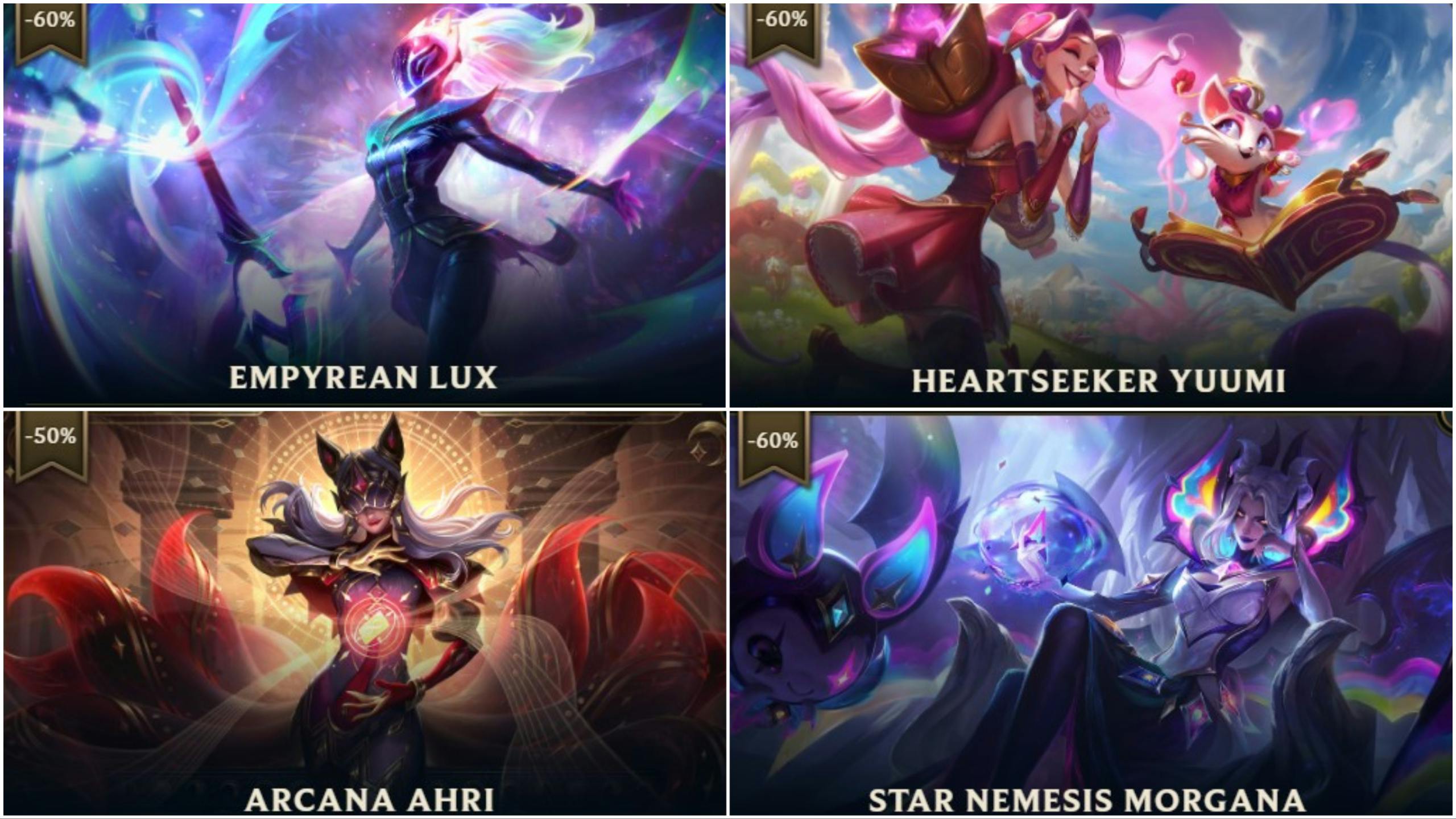 League of Legends Skin Shop