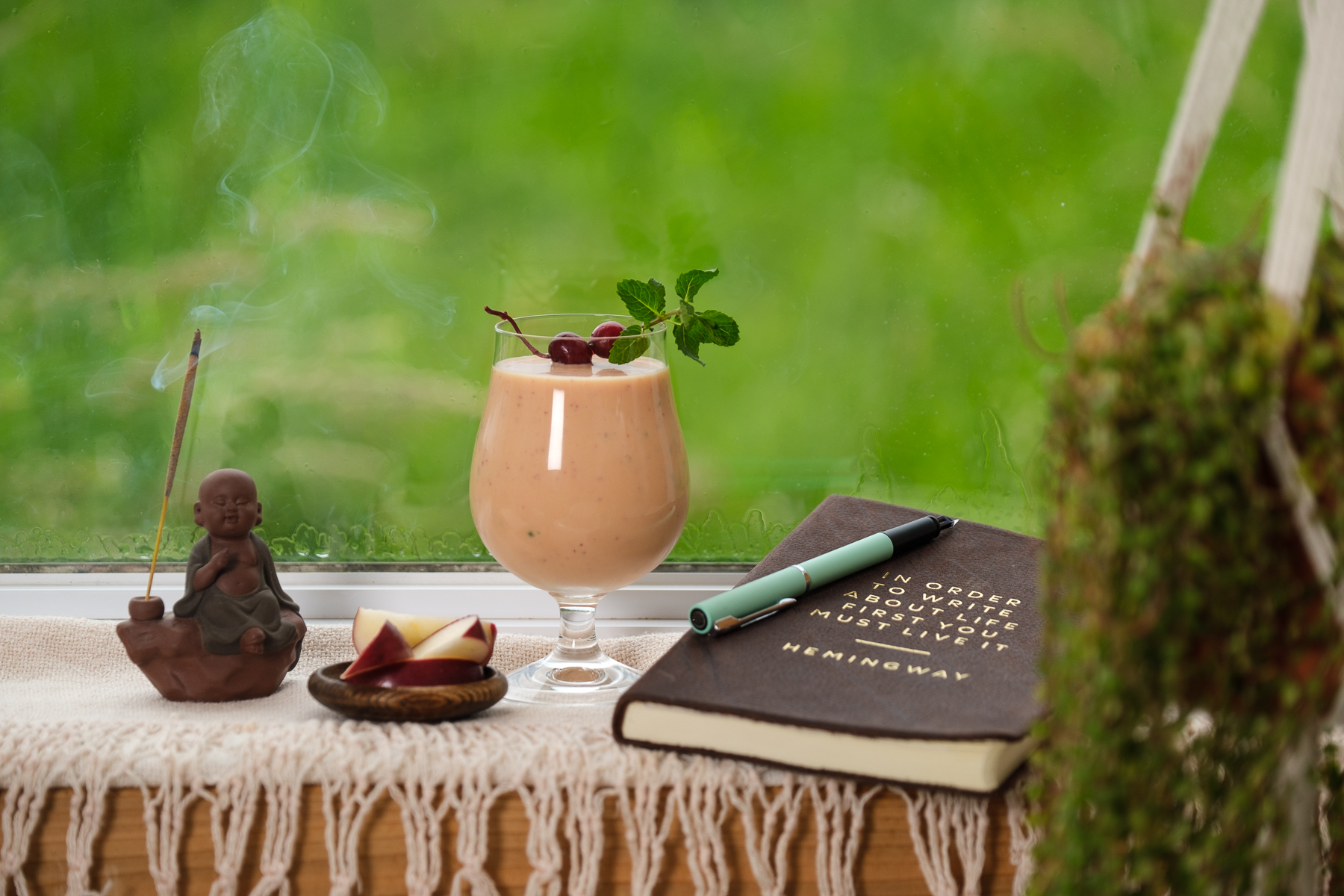 Lassi d’ici (Lassi aux pommes et curcuma) - Le Rizen