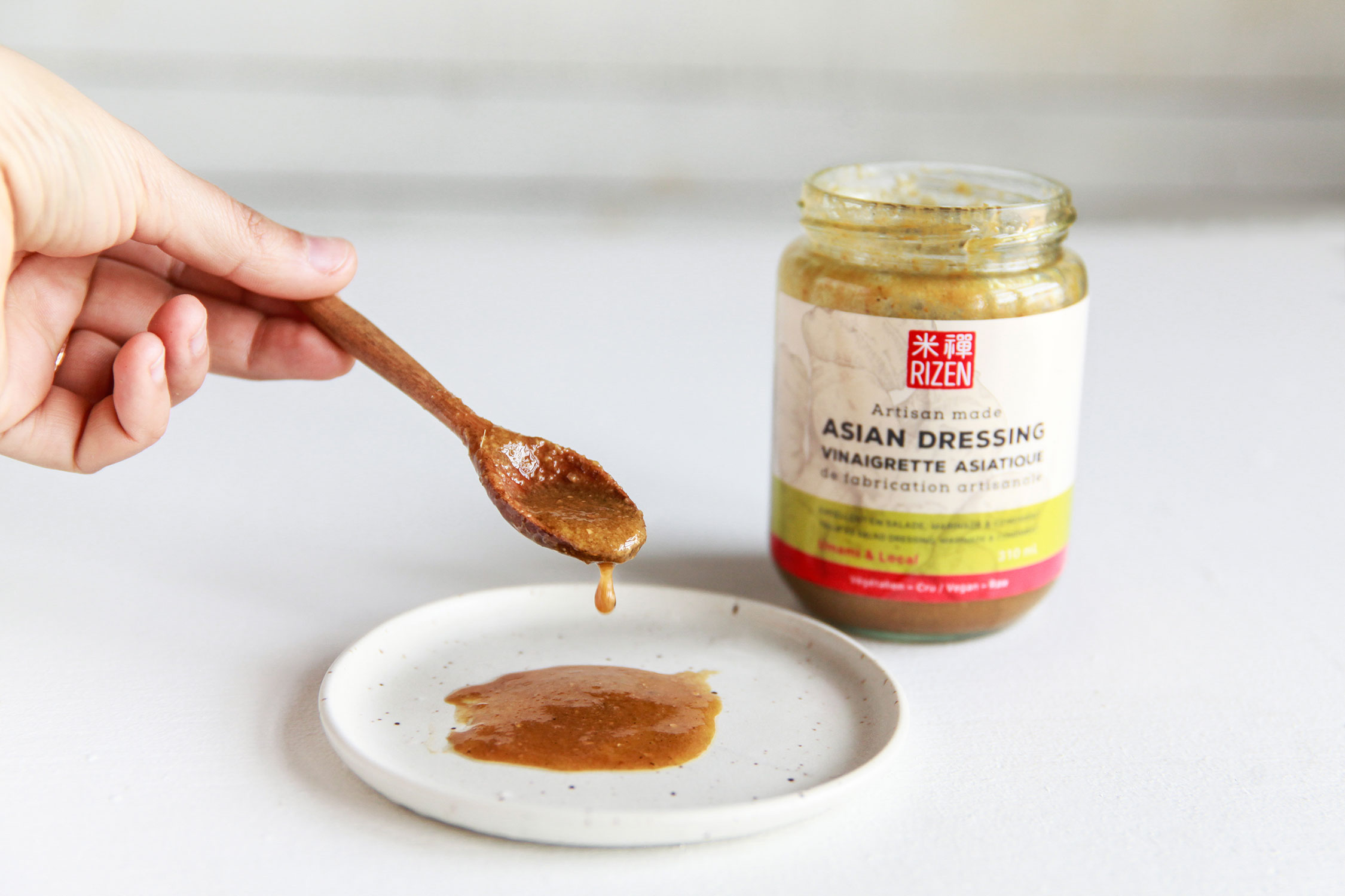 Vinaigrette asiatique au sésame - Le Rizen