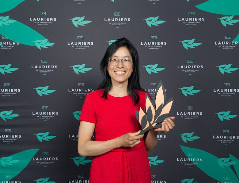 Stéphanie Wang remporte le prix Productrice de l'année 2023 aux Lauriers de la gastronomie québécoise