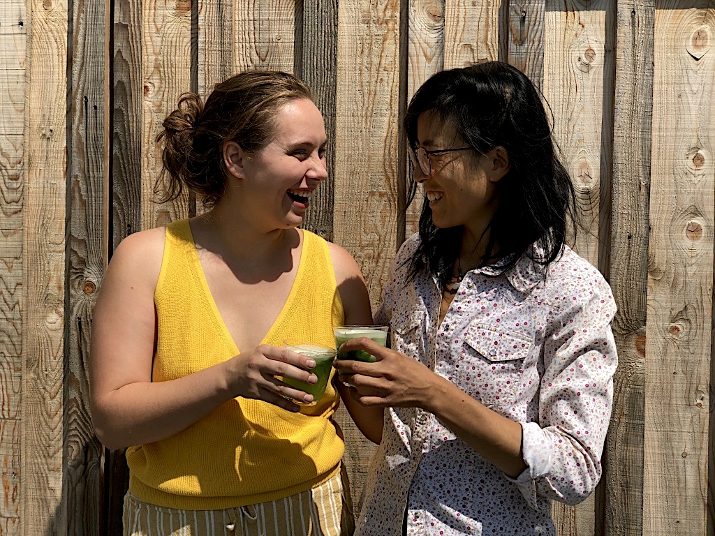 Chloé Ostiguy (restaurant L'Archipel) et Stéphanie Wang