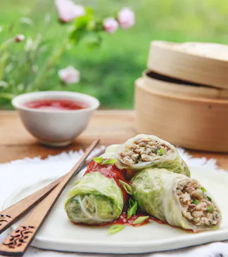 Cigares au chou chinois - Le Rizen