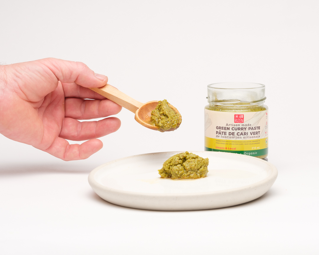 Pâte de cari vert Le Rizen biologique
