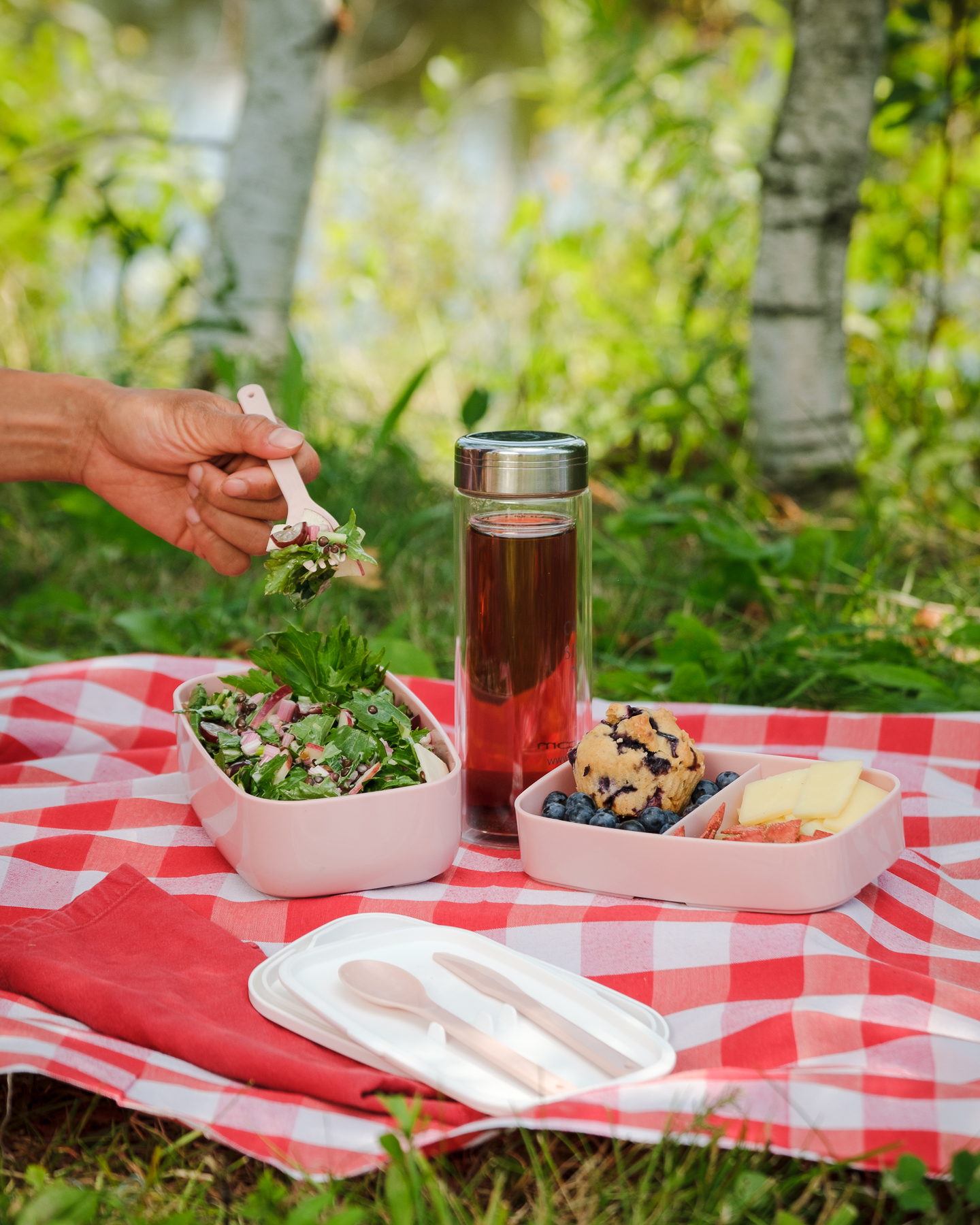 Salade waldorf rose - Le Rizen