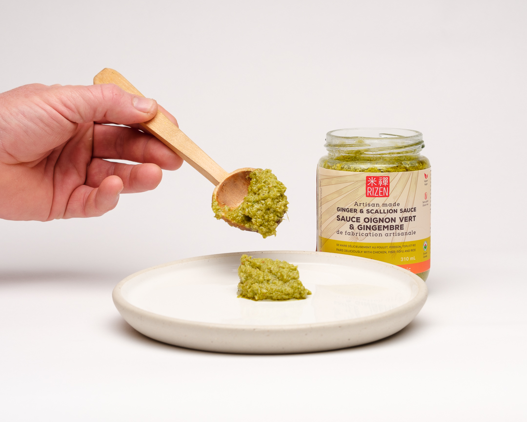 Sauce Oignon vert & gingembre biologique Le Rizen