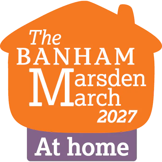 The Banham Marsden March 2027 at home logo.