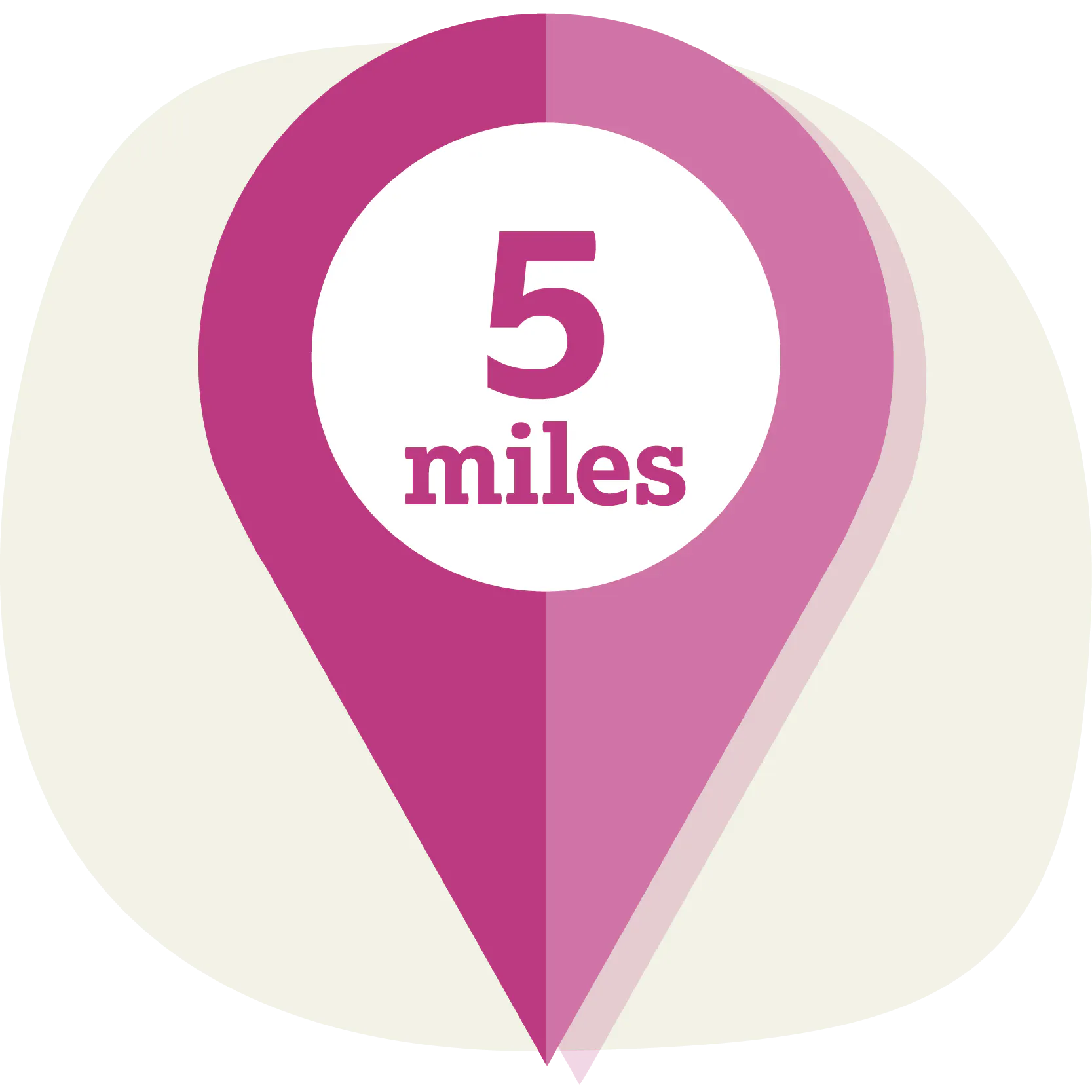 15-mile marker.