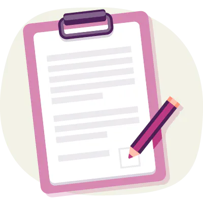 Clipboard icon.