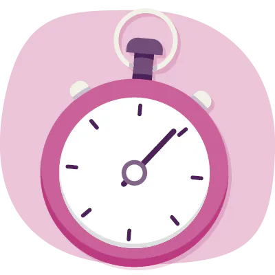 Stopwatch icon.