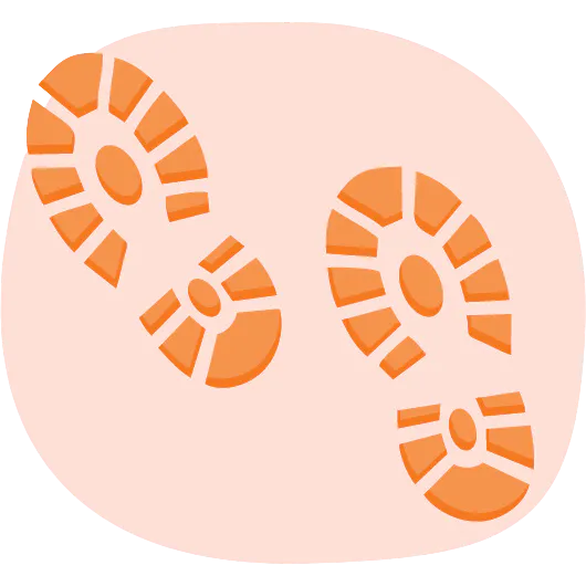 Footprints icon