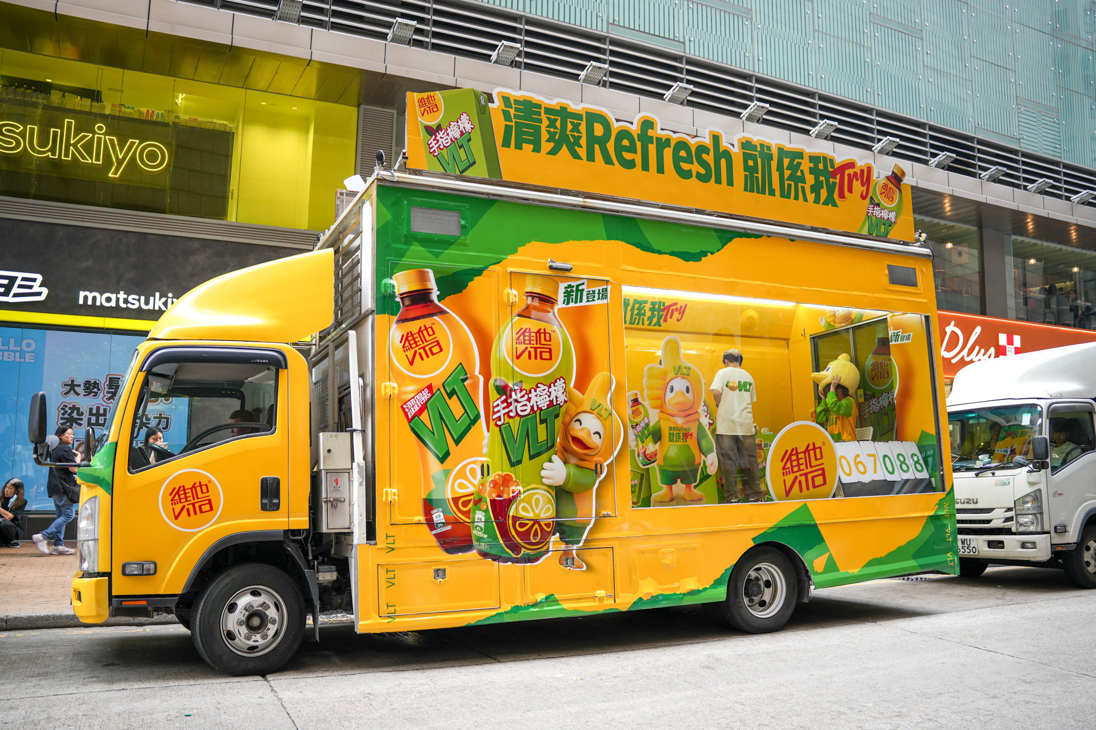VLT refresh promo truck