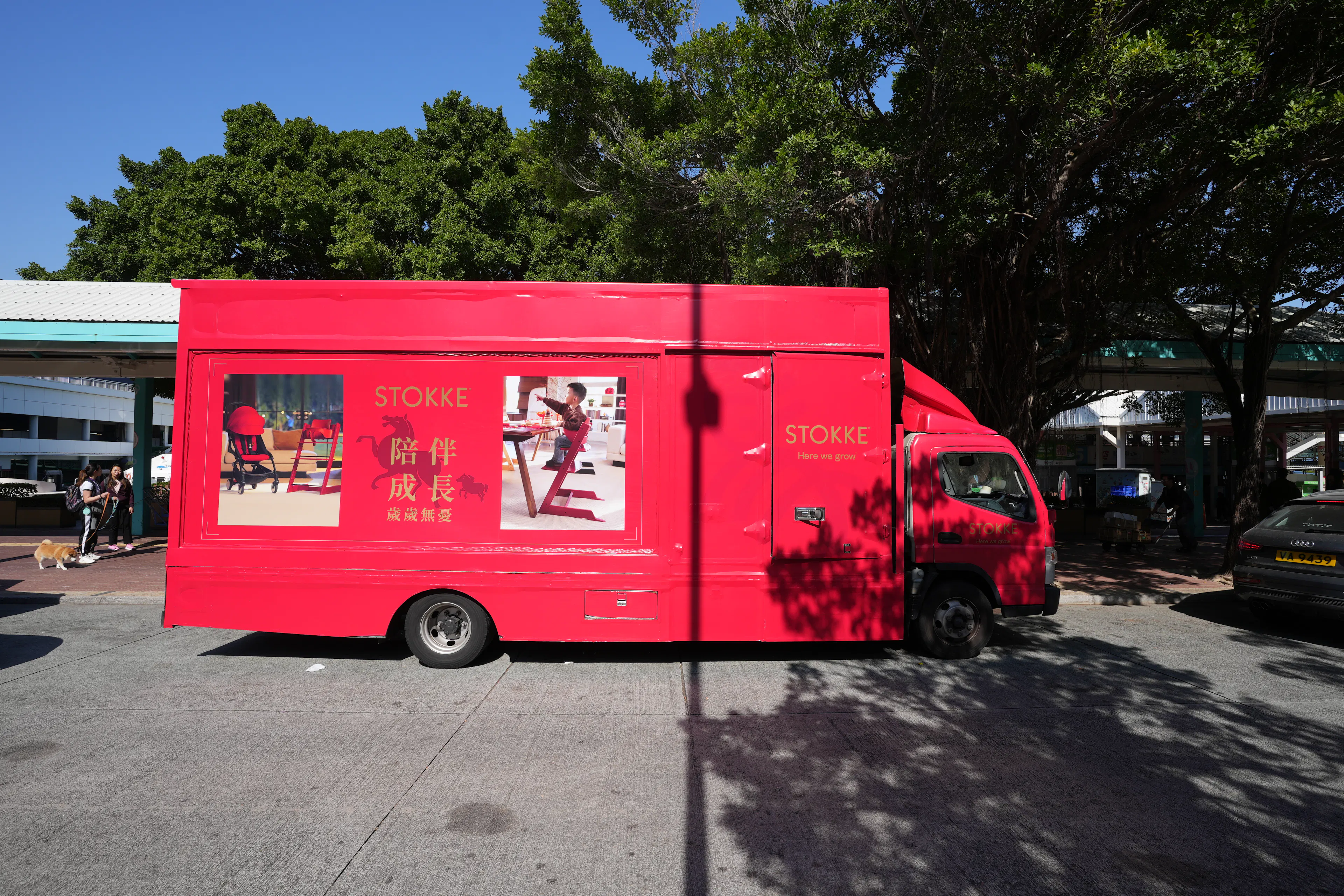 stokke promo truck hong kong 