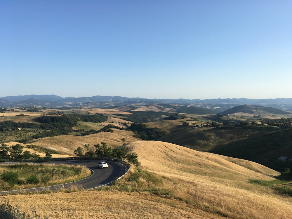 A road trip in Italy with a rental car With a rental car you can make a wonderful tour in Italy