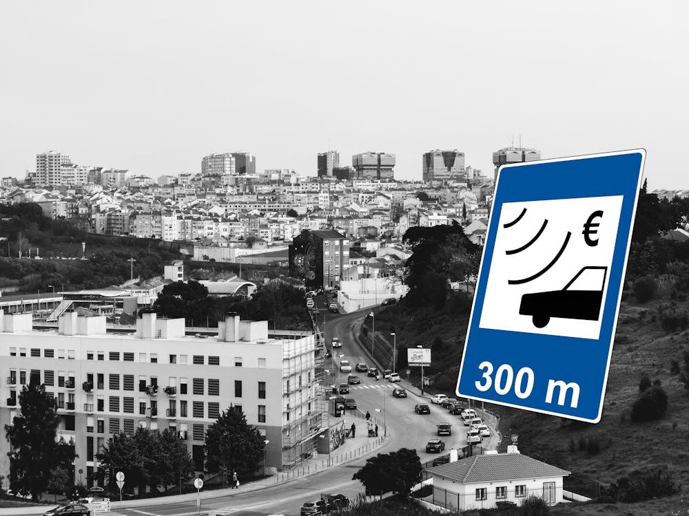 Paying tolls with a rental car in Portugal