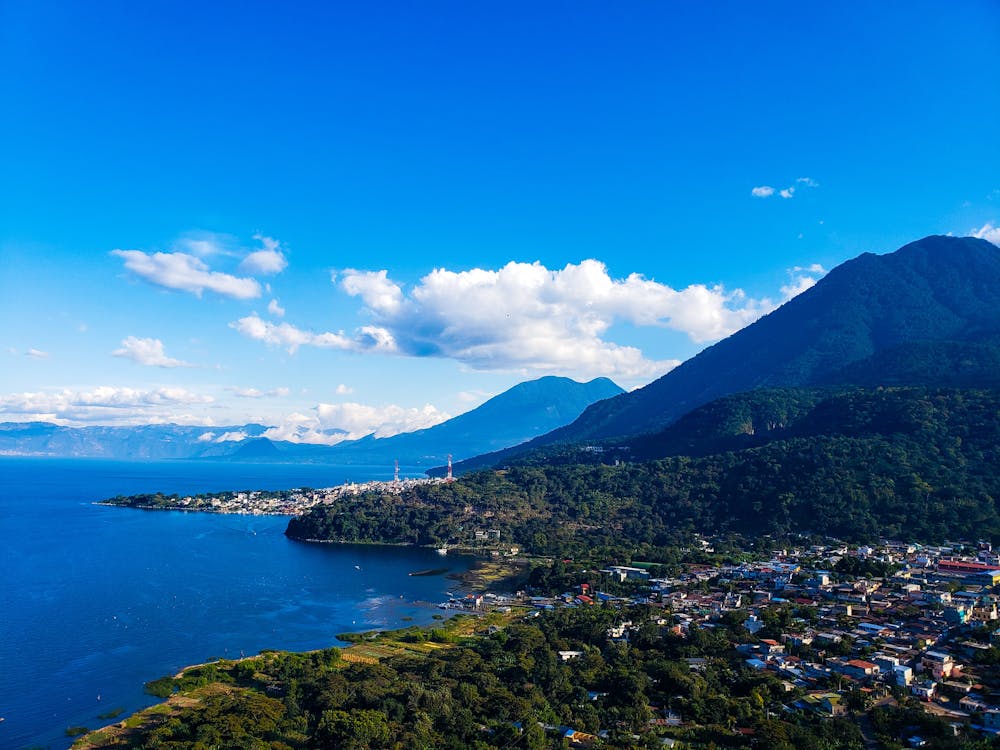 Renting a car in Mexico and driving to Guatemala to see this view of the sea Visiting Guatemala or Belize from Mexico by rental car