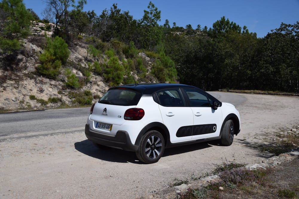 Rent a nice compact car in Portugal with a credit card