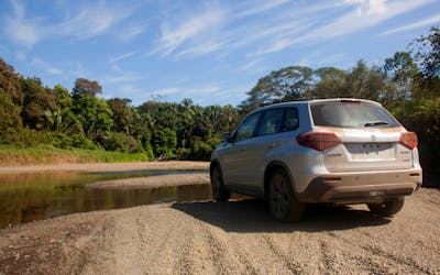 Pagina met meer informatie over 4x4 of SUV huren in Costa Rica