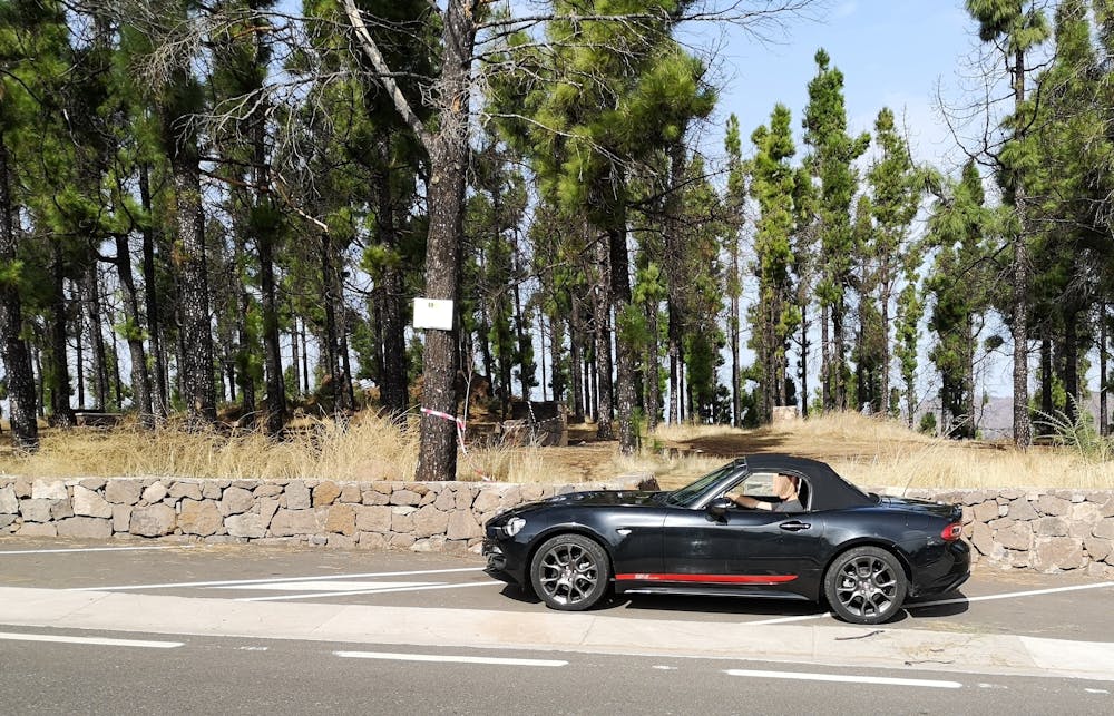 Cost of a rental car in Spain with all-inclusive insurance Cost of an insured convertible in Spain