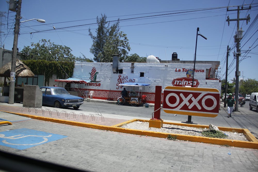 On the street in a Mexican village, RSA can help you in case of car trouble Roadside assistance can become handy in Mexico