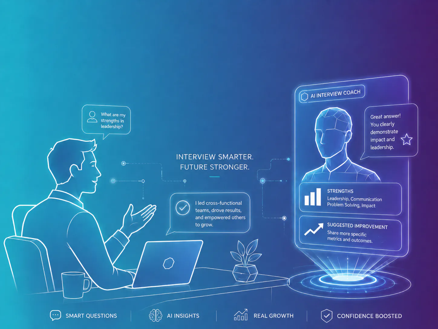 Testing an AI Interviewer and Career Coach