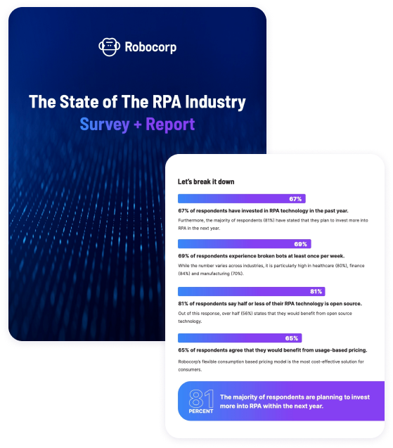 The 2022 State of the RPA Industry ebook preview