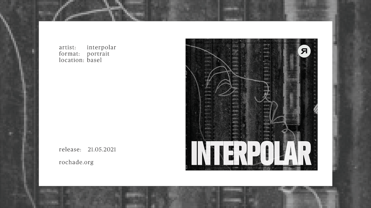 rochade portrait about interpolar music label based in basel, electronic music, techno, house and rave. exclusive dj-set premiere by samuel lewis, fatal b2b gregoire