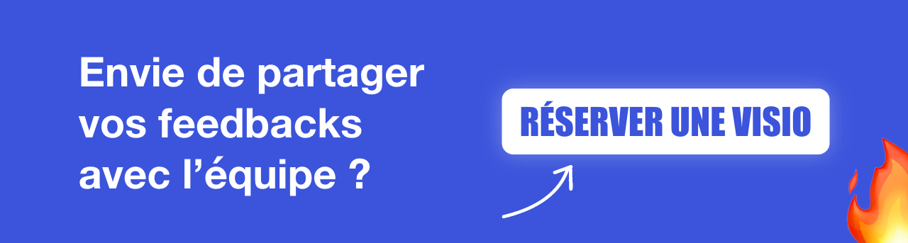 partager vos feedbacks