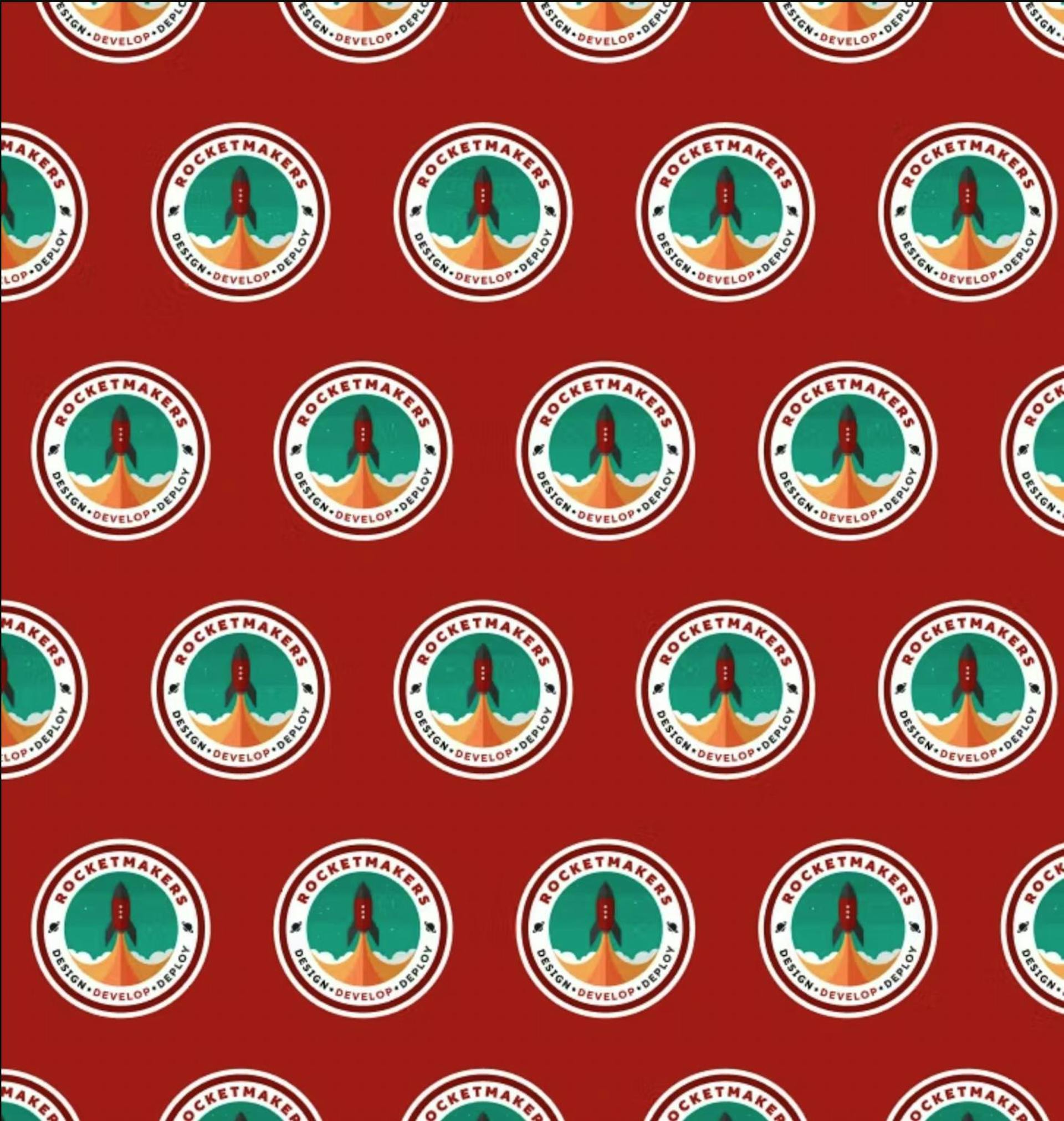 rocketmakers wrapping paper