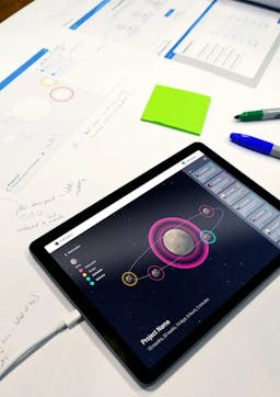 Fireball system on tablet